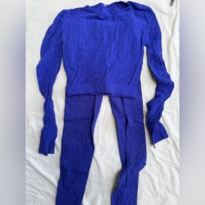 Fabletics Blue Activewear Set